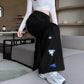 Girls Wide-leg Pants Summer Thin Waist Long Pants Ladies Loose Casual Sports Pants High-waist Wide-leg Pants