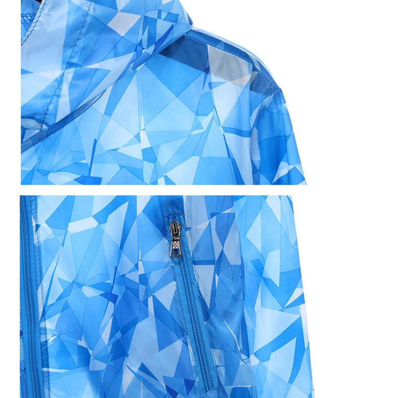 Spring and Summer Camouflage Sunscreen Clothing Men's Ultra-thin Breathable Outdoor Jacket UV Protection Skin Windbreaker Coat Sunscreen Clothing