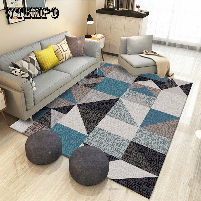 Fashion Classic Stripe Design Carpets for Living Room Home  Large Area Floor Mats Carpet