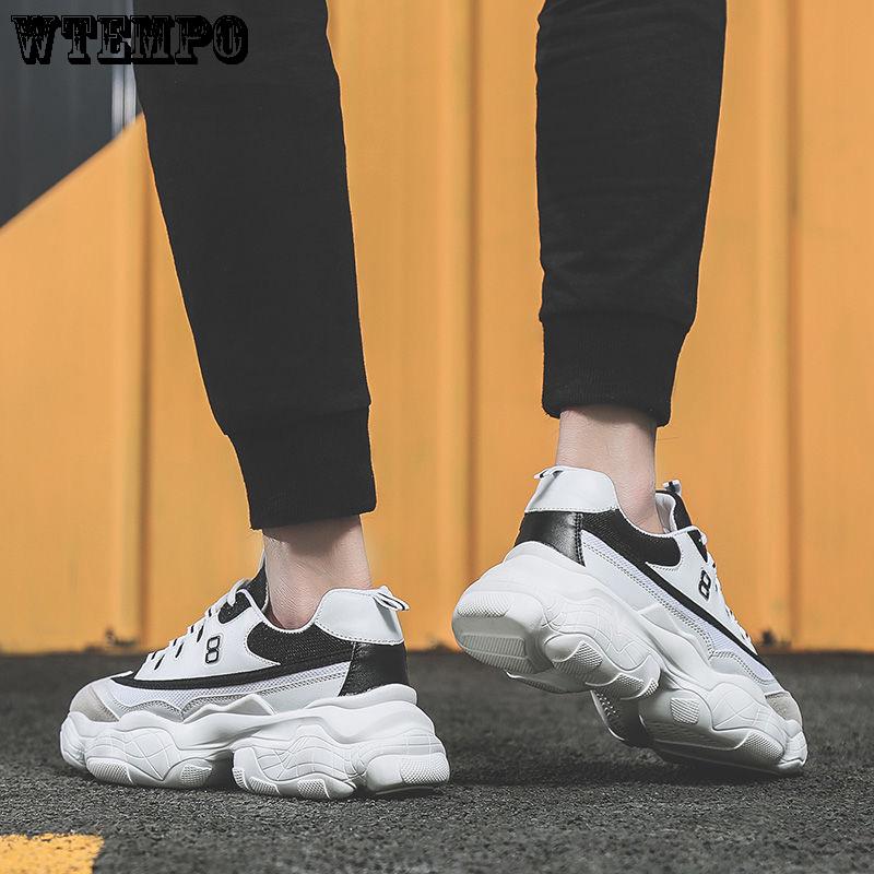 Men's Sneakers Comfortable Sports Shoes Fashion Trend Wild Casual Shoes Increased Shoes