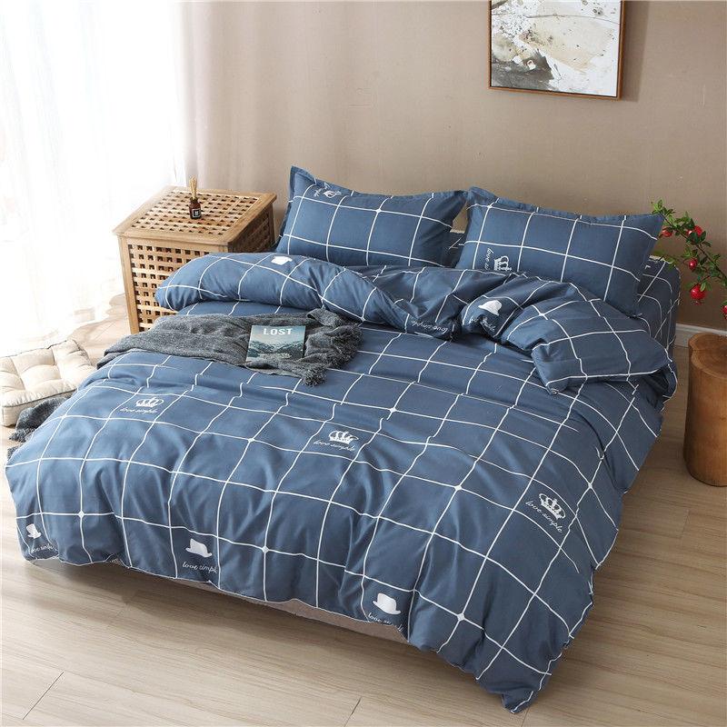 Bedding Four-piece Soft Skin Bed Supplies Are Single Bed Single Pillow Set of Home Bed Products Fresh Air