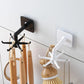 Spoon Rack 6 Claw Rotatable Hook Oil-proof and Waterproof Kitchen Storage Foldable Hook Cabinet Sticky Hook Wall Closet Hook Sticker Organizers