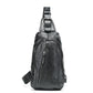 Chest Bag Men's Multi-layer Zipper with Headphone Hole Messenger Bag Outdoor Sports Shoulder Bag