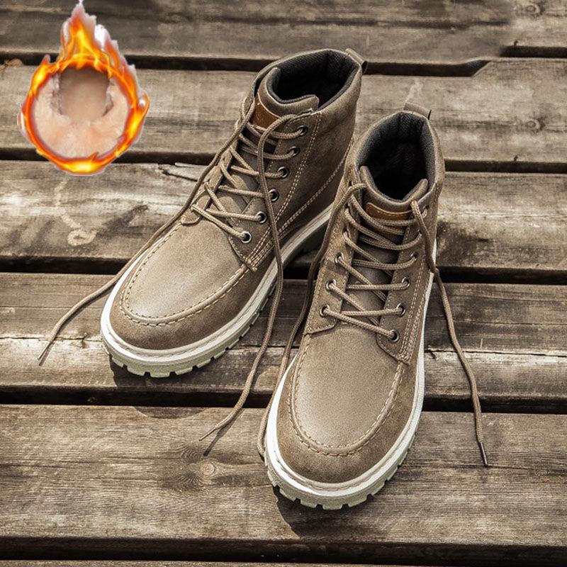 Breathable Martin Boots Men's Boots High-top Men's Shoes Work Boots Desert Boots Combat Boots