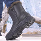 Plus Velvet Snow Boots Anti-skid Warm Waterproof Rain Boots Men's Boots Martin Boots Wear-resistant Snow Boots