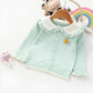Girls Sweater Autumn and Winter New Sweater Baby Pullover Bottomed Shirt Children's Doll Collar Top