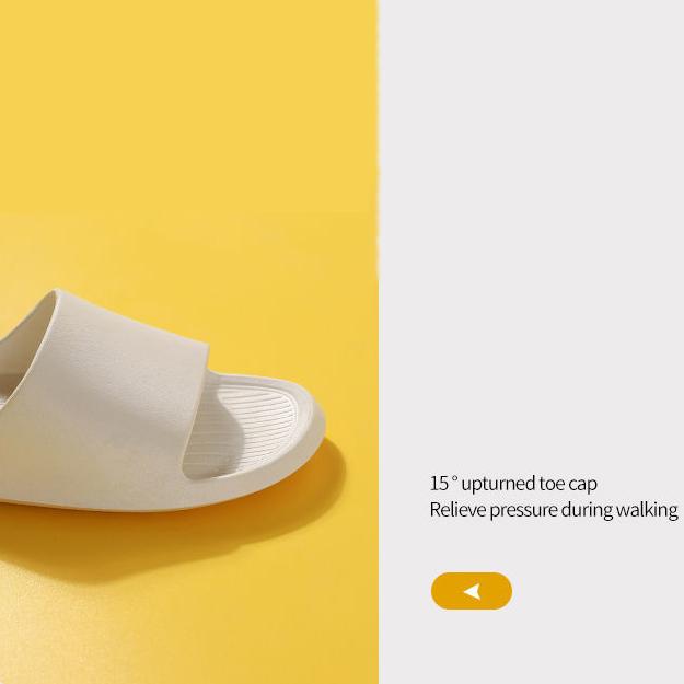 Women and Men Summer Slippers Tasteless Antiskid Indoor Soft Sole Slippers Non Slip Outdoor Casual Slippers