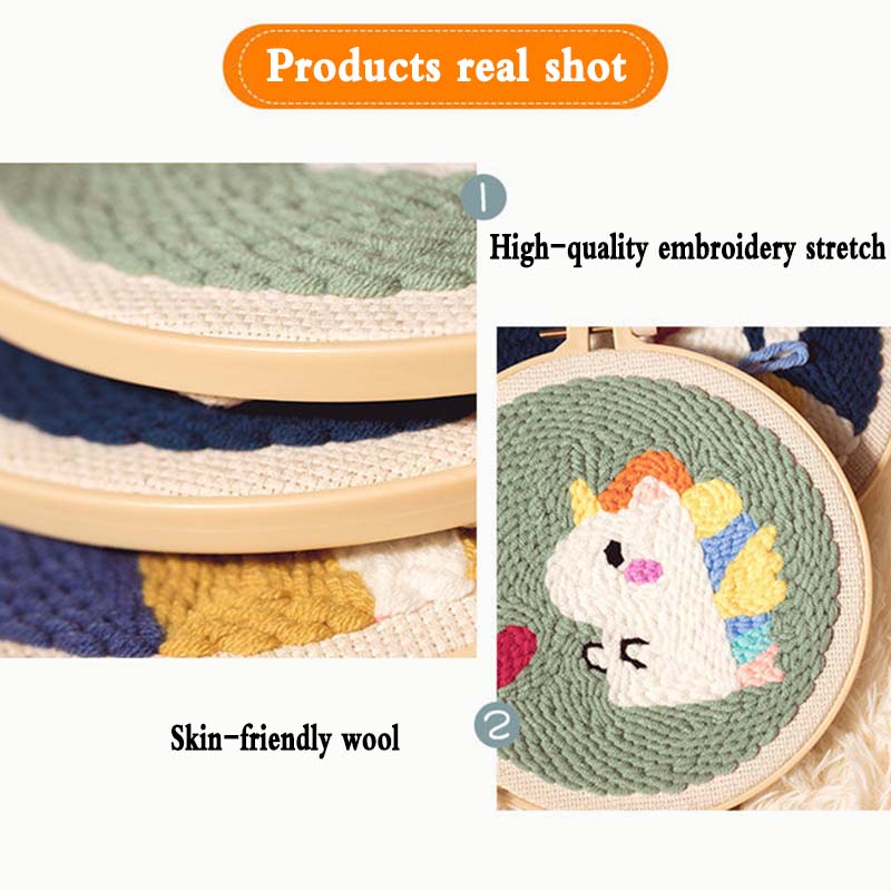 DIY Handmade Material Package Unstitched Without Stand Poke Poke Le Suit Handmade Embroidery