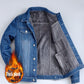 Men's Denim Jacket Retro Jeans Jacket Street Casual Pilot Fashion Hole Slim Men's Bomber Jacket