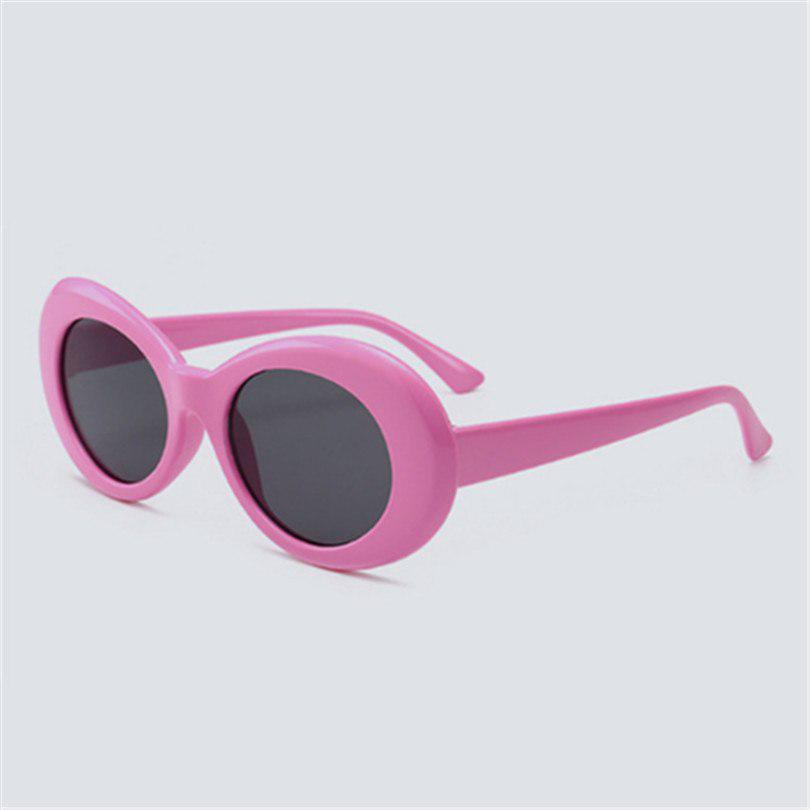 Clout Goggles NIRVANA Kurt Cobain Round Sunglasses Men Women Brand Designer Mirrored Glasses Male Fe