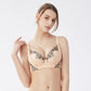 Women's Sexy Lace Floral Underwear Small Breasts Gathered Adjustable Bra Big Breasts Full Cup Adjustable Comfortable Girl's Bra Embroidered Brassiere