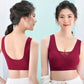 Beautiful Back Underwear Seamless Gathering Anti-sagging Sports Bra Adjustable Breast Bra Breathable Anti-glare Sexy Lace Sports Vest