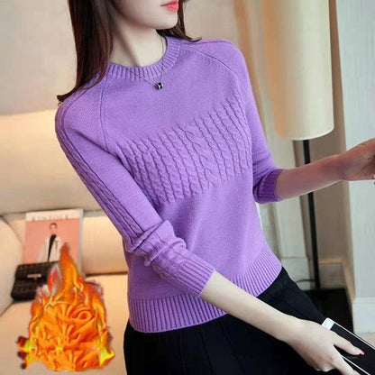 Knitted Turtleneck Sweater Women Pullover Autumn Winter Streetwear Women Pullovers