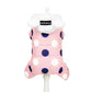 Pet Puppy Dog Clothes Winter Padded Coat Teddy Bichon Small Puppies Cat's Dot Pattern Jackets Warm Vest Thick Rompers Pet Clothing Casual Outfit