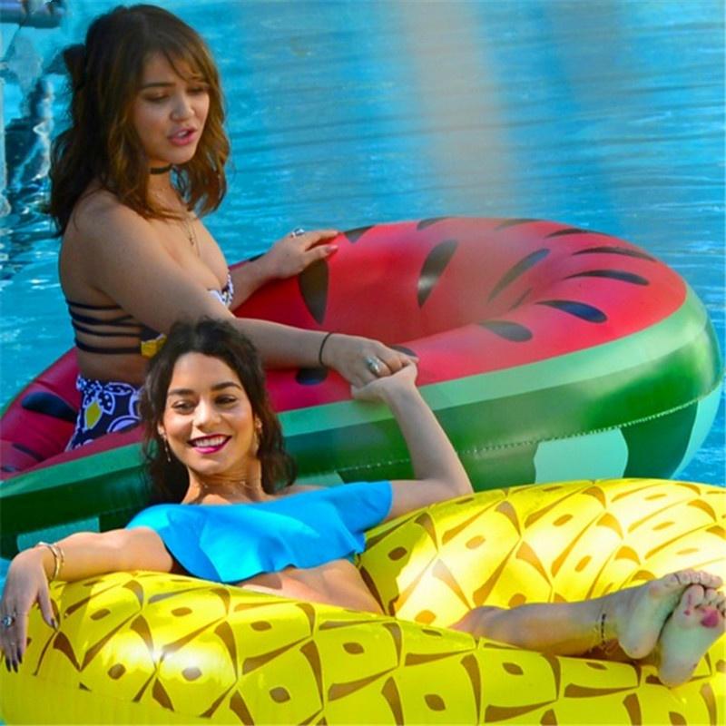 Adult Watermelon Inflatable Swimming Ring Pool Summer Entertainment