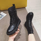 Women's Martin Boots Increased Tide Brand British Style Short Boots All-match Trendy Platform Boots