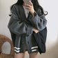Women Luxury Faux Mink Cashmere Wedding Winter Long Fur Coat Shawl Cape