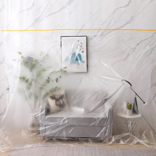 Dust-proof Cloth Furniture Decoration Sofa Protection Household Cover Plastic Dust-proof Film Cover Cloth Bed Cover Dust-proof