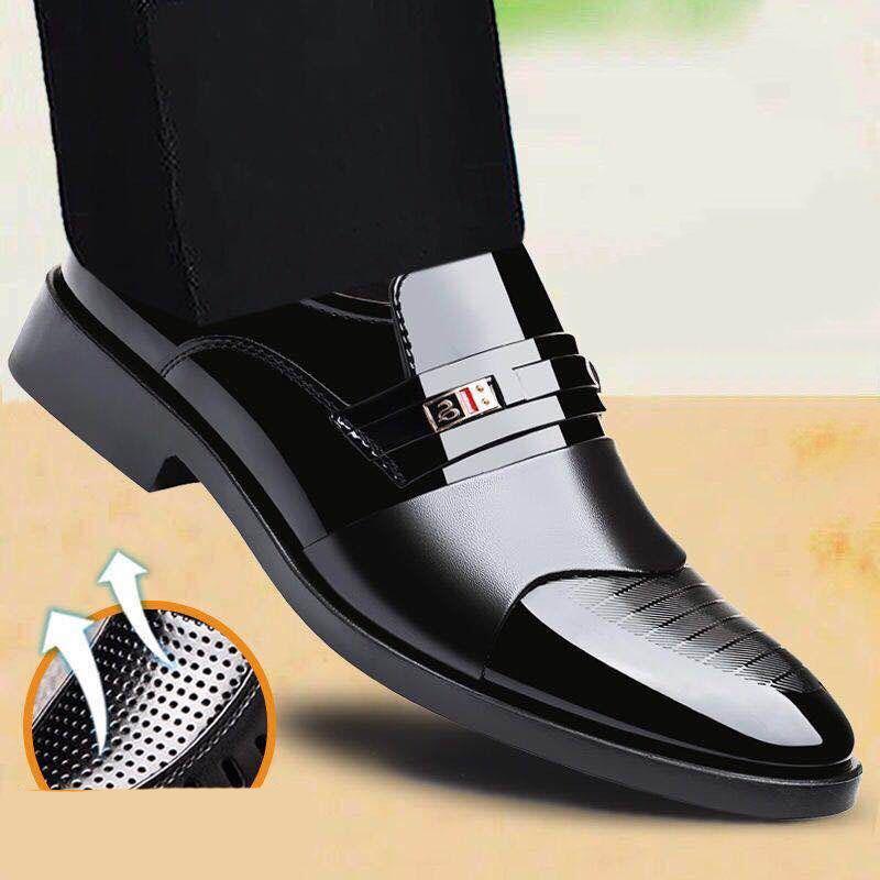 Men's Business Dress Shoes England Korean Casual Shoes Youth All-match Fashion Shoes