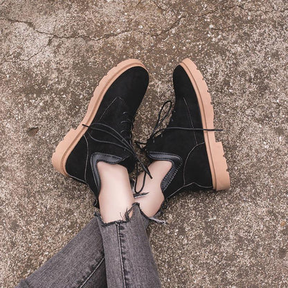 Women Martin Boots Autumn Winter Boots Classic Snow Ankle Boots Winter Suede Warm Women Shoes