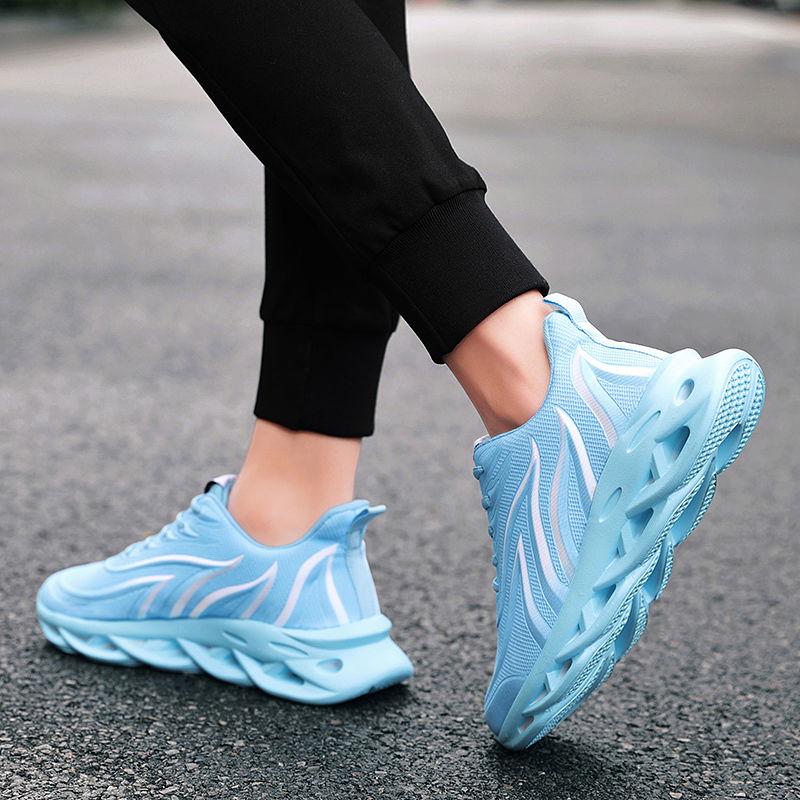 Blade Running Shoes for Men Antiskid Damping Cool Outsole Walking Trekking Leisure Summer Running Zapatills Sneakers