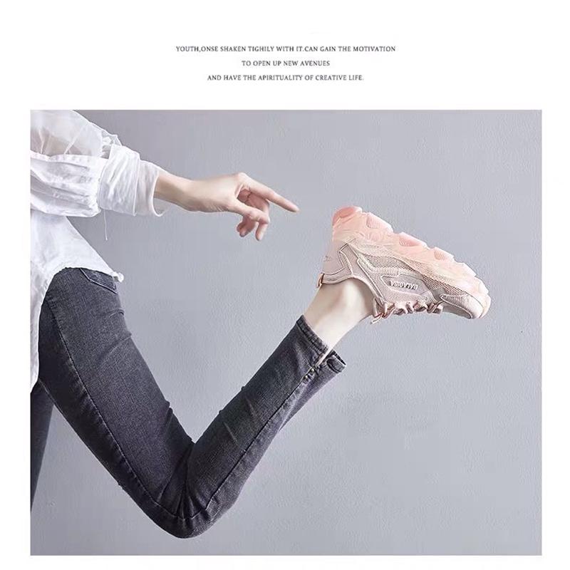 Mesh Running Shoes Woman Breathable Scarpe Donna Trainer Sneakers Zapatillas Sport Shoe Sneaker Zapatos Walking