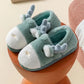 Female Winter Home Cute Cartoon Cotton Slippers Women Warm Indoor Soft Bottom Anti-skid Cotton Slippers