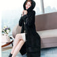 Women Winter Warm Faux Fur Coat Thick Women Long Hooded Coat Women Warm Fleece Lining Coat