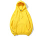 Pure Color Simple Hooded Plus Velvet Sweater Couple Thickened Hoodies Autumn and Winter Student Jacket Tide