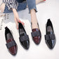 Single Shoes Female Comfortable Pointed Small Leather Shoes Female Students Korean Version of All-match Soft Sole Casual Bowknot Shoes