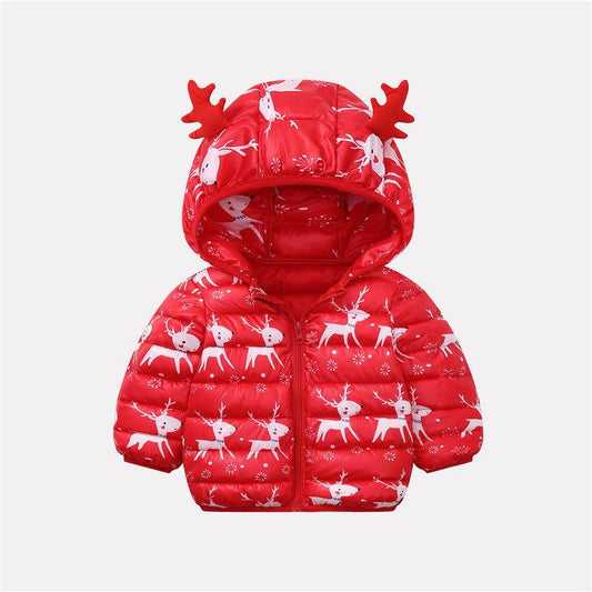 Warm and Windproof Children's Winter Padded Jacket Girls Padded Coat Winter Clothes Women
