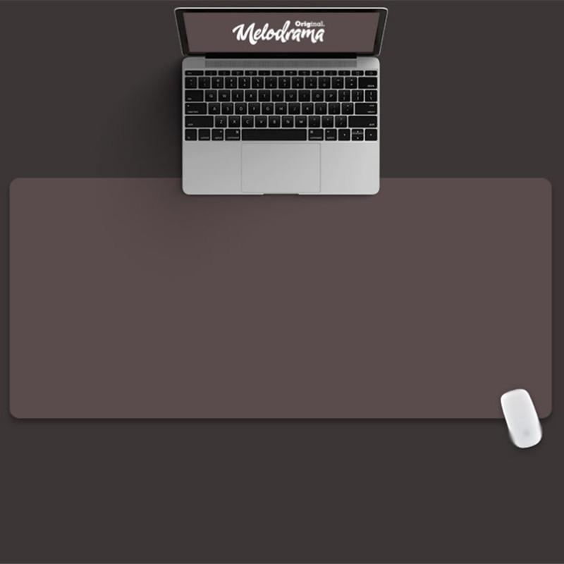 Chinese Style Solid Color Mouse Pad Oversized Office Computer Keyboard Pad Desk Pad Student Custom Medium Trumpet