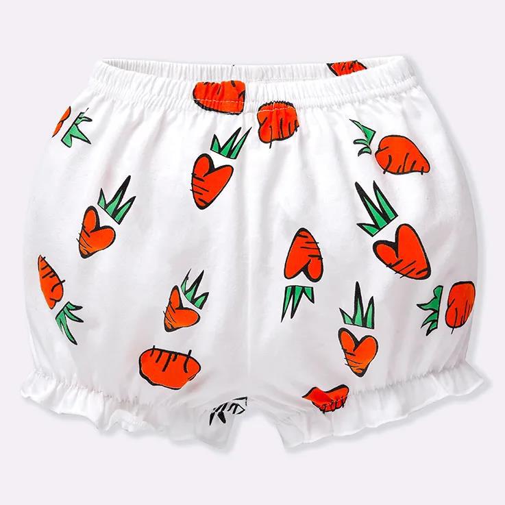 Children's Pants Summer Baby Bread Shorts Thin Short Boys and Girls Ruffle Solid Loose Casual Short