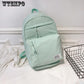 Backpack Fashion Women Oxford Fabric Cute Solid Color Backpack Girls School Bag