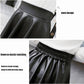 Women High Waist Pleated Short Mini Faux Leather Skirt Plus Size