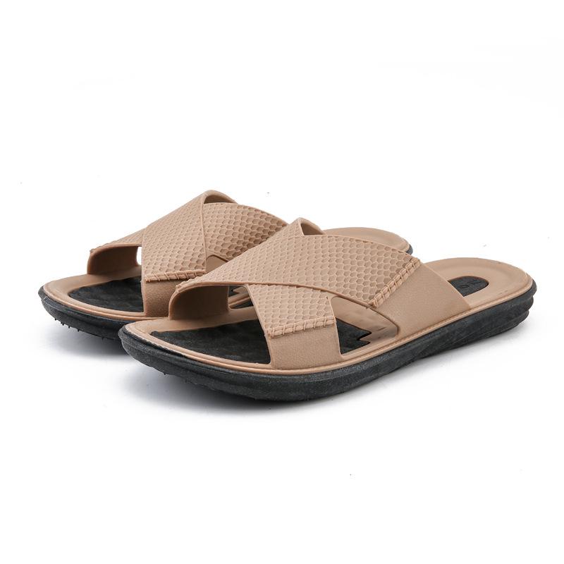 Summer Slippers Men's Fashion Wear Soft Bottom Sandals Indoor and Outdoor Beach Sandals Casua