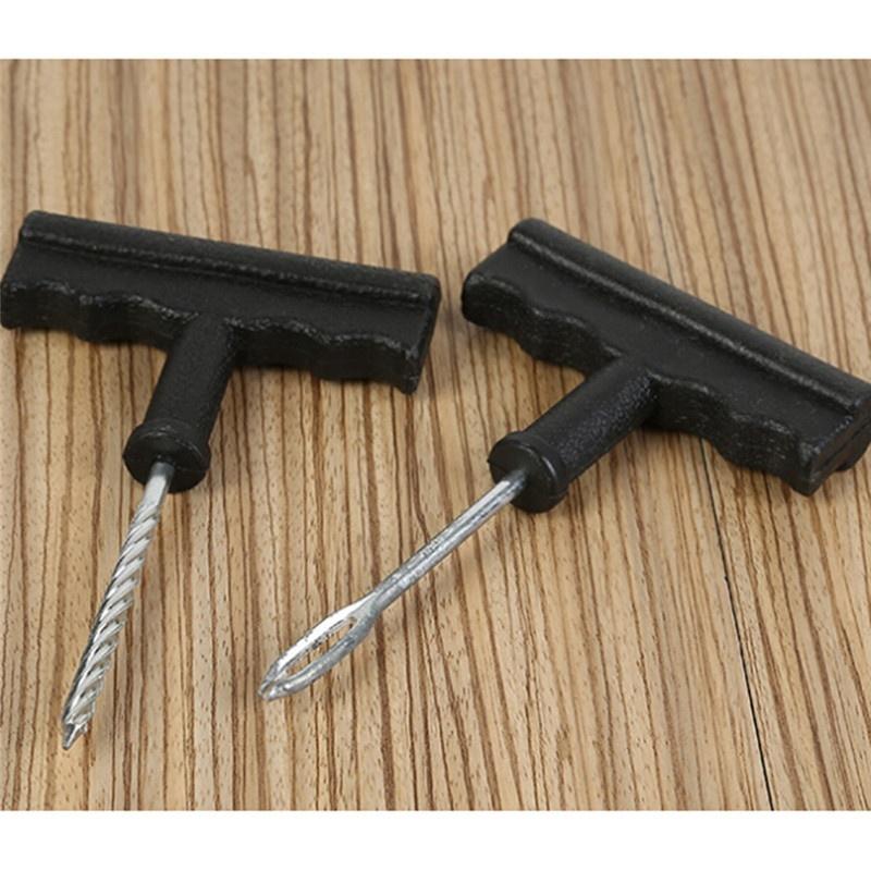Car Tire Repair Tool Repair Tool Kit, Car and Motorcycle Fast Tire Repair Tool, with 5 Tire Repair Strips
