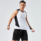 Fitness Clothes Men's Running Tight Quick-drying Clothes Large Size Gym Sportswear Sleeveless Vest Vest Summer Top