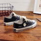 Fashion Men Canvas Shoes Trend Platform Shoes Comfortable Breathable High Quality Thick Bottom Vulcanized Shoes Men