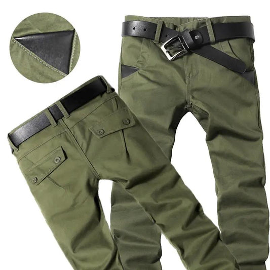 Autumn Overalls Casual Pants Men's Loose Straight Casual Trousers Light Color Large Size Men's Trousers High Waist Work Pants