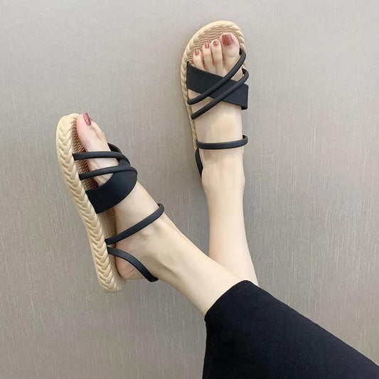 Summer Women's Sandals Non-slip All-match Beach Women's Flat Sandals