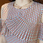 Pofulove S-XL Women Summer Off Shoulder Bag Hip A-line Dress Sexy Long V-neck Mermaid Dress