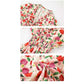 Printed Flowy Dress Summer Women's Sexy Holiday Big Skirt Slash Floral Long Dress