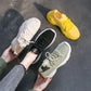 Flying Woven Women's Shoes Spring and Summer Breathable Student Sports Shoes Female Ins Street Shooting Casual Old Shoes Women