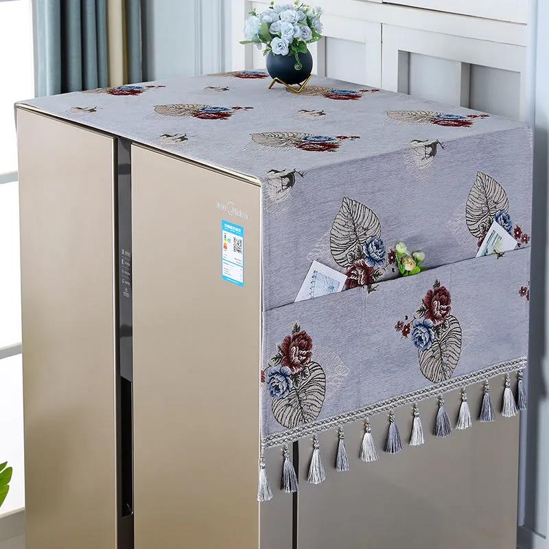 Refrigerator Hanging Bag Kitchen Dustproof Storage Range Cover Decorative Waterproof