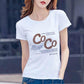 Letter Print T Shirt Women Short Sleeve O Neck Loose Tshirt Summer Women Tee Shirt Tops