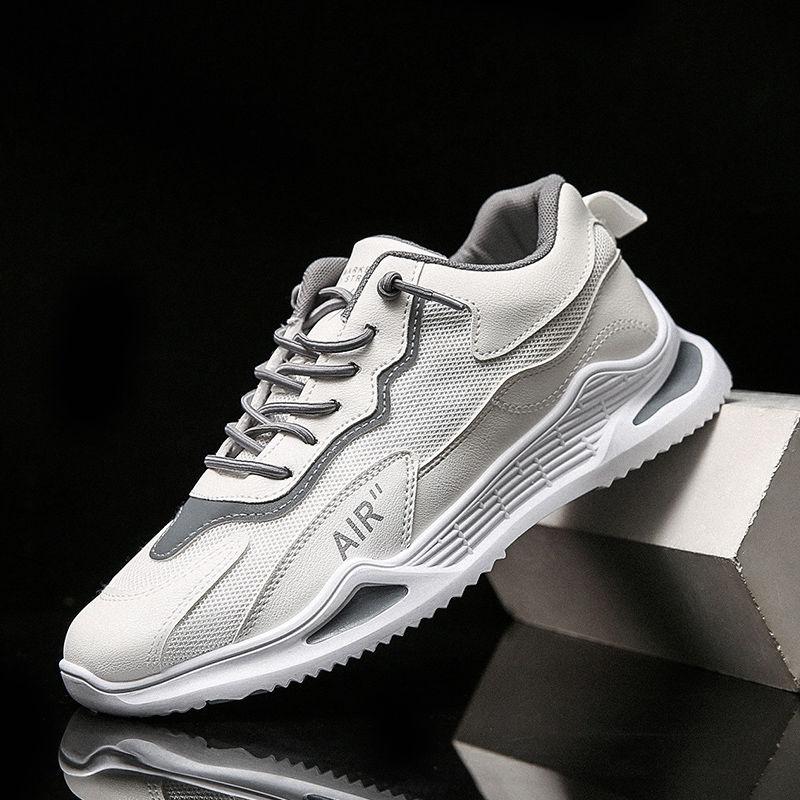 Men Sneakers Lightweight Fashion Casual Shoes Men Slip on Walking Shoes Trainers Mesh Flat Homme Big Size