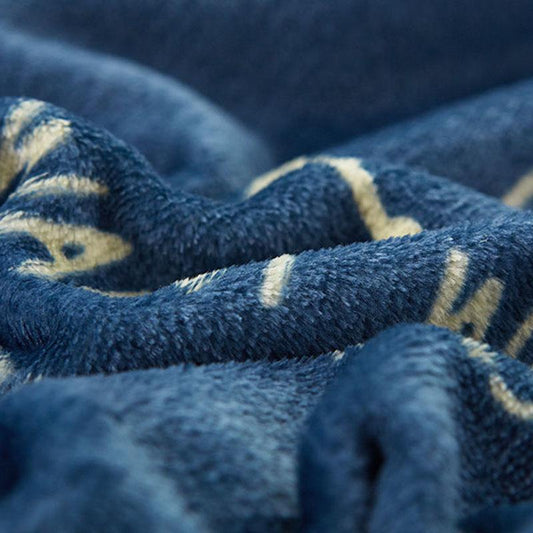 Coral Fleece Blanket Flannel Blanket Cover Blanket Twin Bed Single Single Piece Air Conditioning Towel Small Quilt