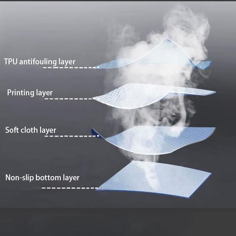 Tablecloth Waterproof Oil-proof Wash-free and Anti-scald Rectangular Table Tea Table Cloth Desk Mat PVC Rectangular Home Table Mat