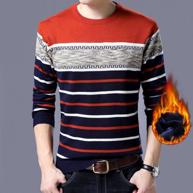Fashion Men's Sweater Male Winter Mens Sweaters Slim Fit Pullover Men Knitwear Pull Homme Sweaters